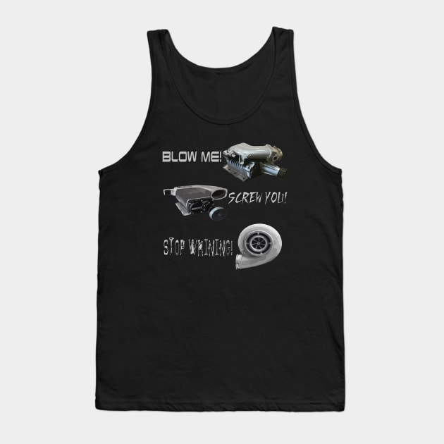 Blown away Tank Top by Python Patrol